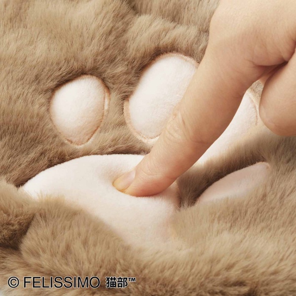 貓奴必備！felissimo推出「貓掌化妝包」&「貓掌手機殼」，還有軟軟的肉球超療癒～