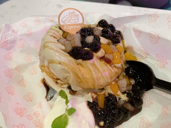 日本人氣鬆餅Café del SOL Express板橋新開幕，珍奶鬆餅、熊熊珍奶通通必點！