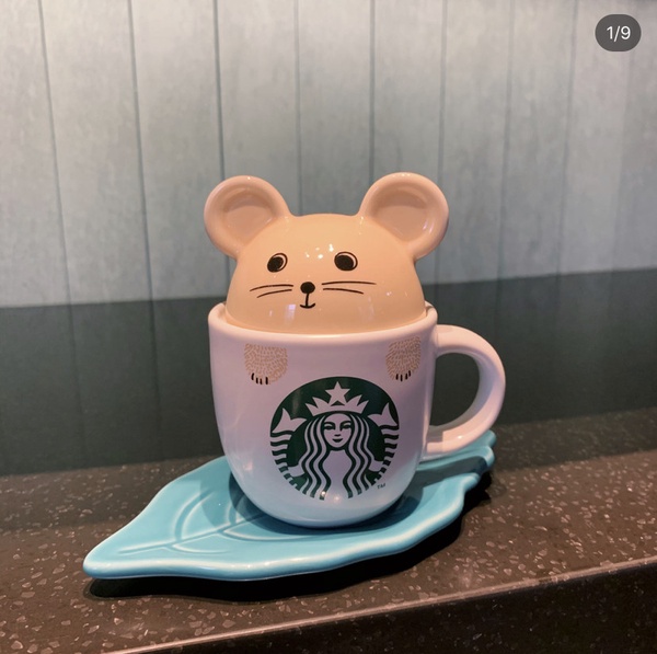 星巴克「鼠年限定」造型杯登場！2020超萌鼠鼠馬克杯、絨毛保溫瓶必收藏！