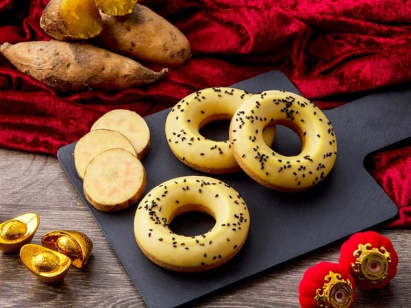Mister Donut推新品「黃金薯甜甜圈」、「黃金薯糰子」，還要送你免費吃一個月甜甜圈！