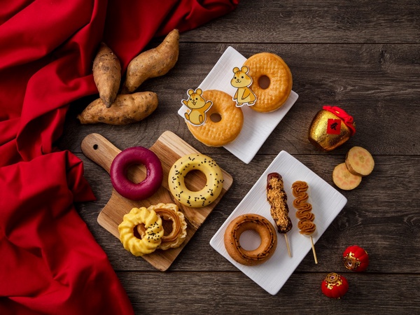 Mister Donut推新品「黃金薯甜甜圈」、「黃金薯糰子」，還要送你免費吃一個月甜甜圈！