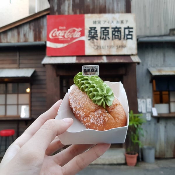 來台南必去打卡點「桑原商店」！日本昭和時代的復古店鋪，炸甜甜圈不只好吃也超好拍