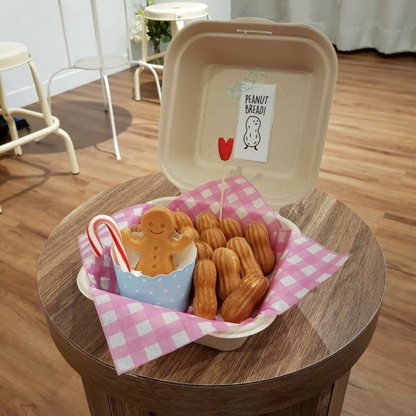 台南必吃的韓國花生鬆餅！「Maum cafe 마음카페」韓國歐爸的咖啡館，認真粉嫩好拍