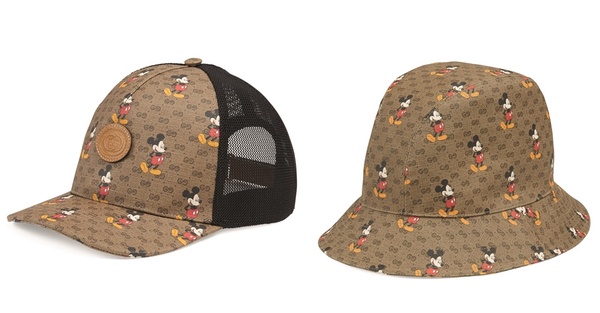 GUCCI 米奇系列超萌上市！經典GUCCI老花+米奇圖騰，水桶包、運動鞋、手機殼都要搶！