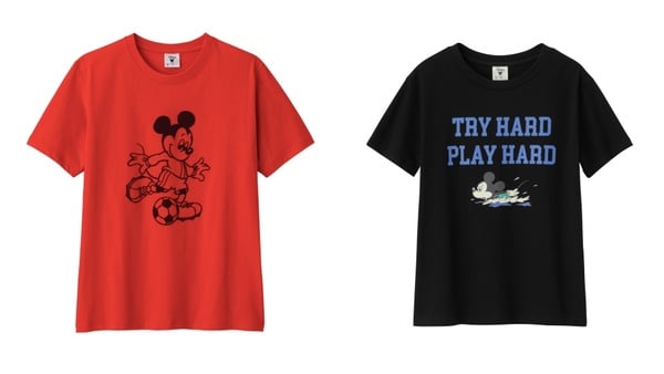 GU X MICKEY MOUSE、Coca-Cola聯名上市，超萌米奇T恤一件只要290！