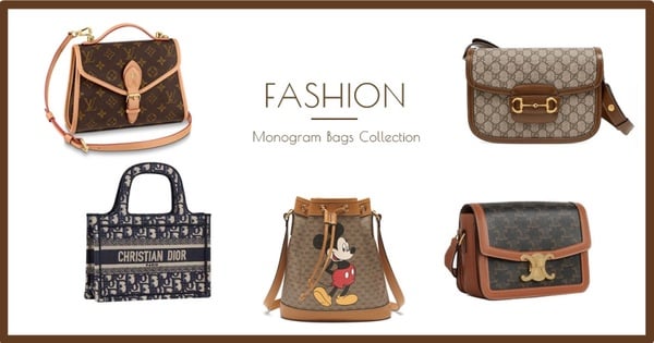 2020必買最新「老花包」包款推薦!LV、DIOR、Fendi、Celine復古老花經典不退流行!