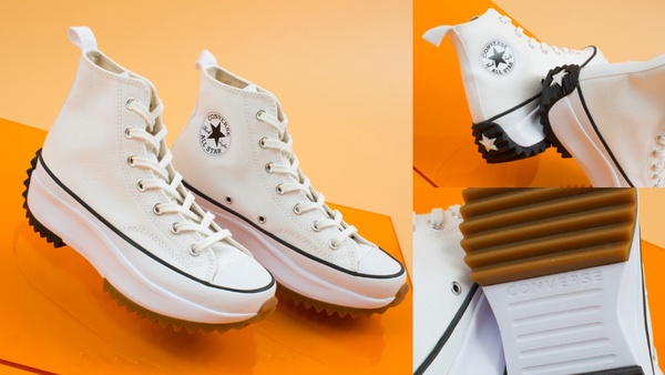 CONVERSE厚底鞋「Run Star Hike 」新色登場!黑白極簡+5cm厚底,最搶眼百搭~