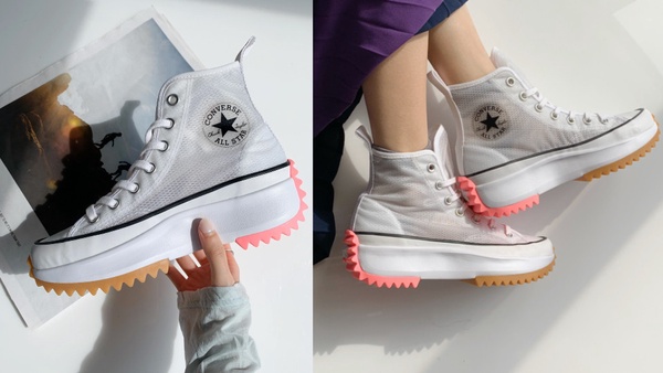 CONVERSE厚底鞋「Run Star Hike 」新色登場！黑白極簡+5cm厚底，最搶眼百搭～
