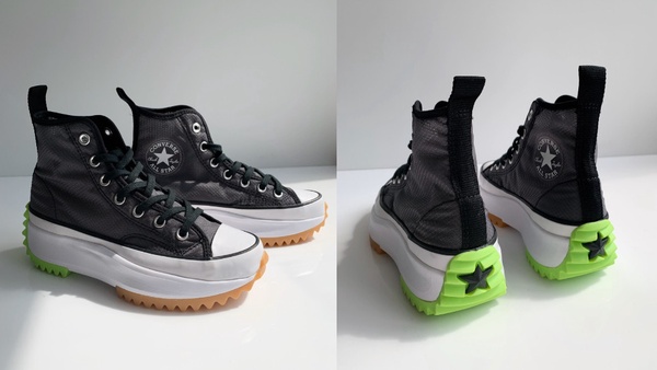 CONVERSE厚底鞋「Run Star Hike 」新色登場！黑白極簡+5cm厚底，最搶眼百搭～