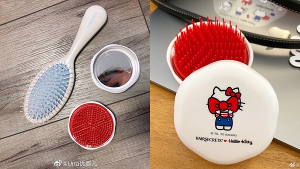HAIR SECRETS推超可愛Hello Kitty「髮香梳」！多款Kitty萌翻天，一梳有漂亮小姐姐香味