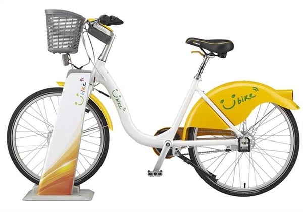 Youbike推出2.0版本!象牙白與芥末黃車身&5大不同的重點設計,期間借車還只要2元