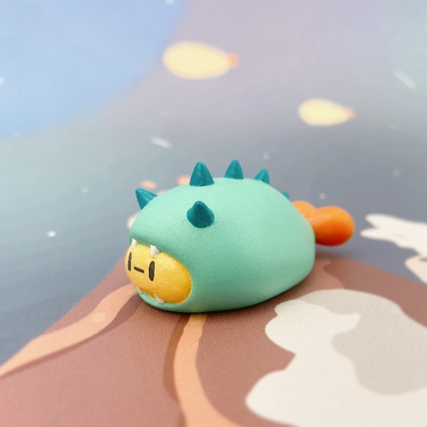 外星人原來長得像炸蝦！來自遙遠的星系「宇宙炸蝦」，ㄎㄧㄤ爆的扭蛋人設真的超可愛
