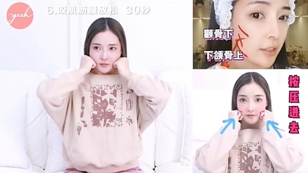 大小眼、高低眉是因為臉歪？網美教練傳授「臉型矯正」動作，網友實測兩週效果堪比整形