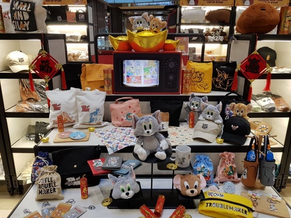 「湯姆貓與傑利鼠」快閃店限時開跑！超過百款獨家商品，不管是貓派或鼠派都可以滿足