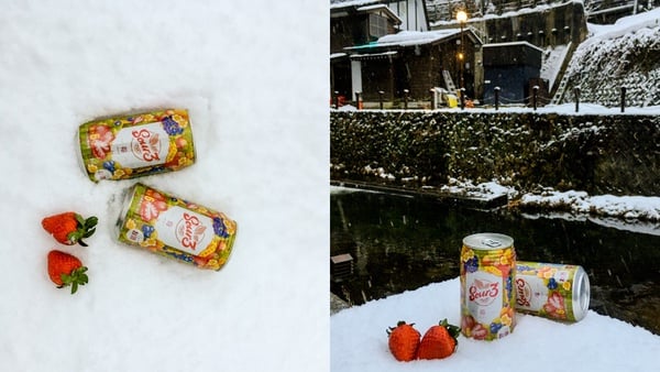 SOUR3推出冬季限定「莓果沙瓦」，草莓+藍莓酸甜口感，3%剛剛好的微醺！