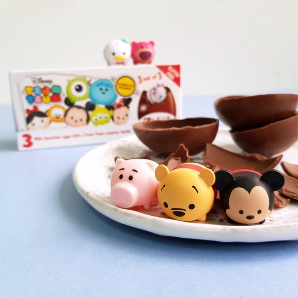 迪士尼Tsum Tsum驚奇蛋就在7-11！小熊維尼、米奇等12種角色，迪士尼控要失心瘋啦
