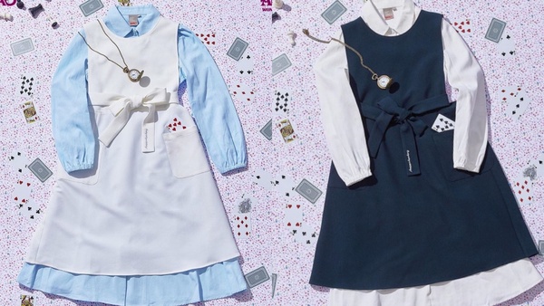 是愛麗絲的洋裝!SPAO x「愛麗絲夢遊仙境」全新系列,學院風洋裝&針織外套必收~