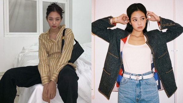 Blackpink Jennie私服最愛這樣穿！不只視覺顯瘦，五五身一樣能有「大長腿」！