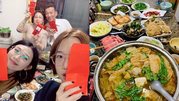 2020澎湃年夜菜合輯！曾之喬年夜飯最閃、柯文哲年夜飯差一盤炒花生就完美！