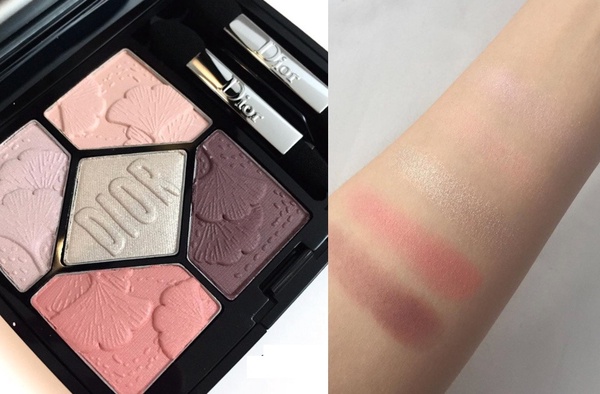 DIOR 銀杏眼影盤美爆！DIOR全新春季限量彩妝，珊瑚銀杏打亮盤、銀河唇蜜是戀愛微醺色