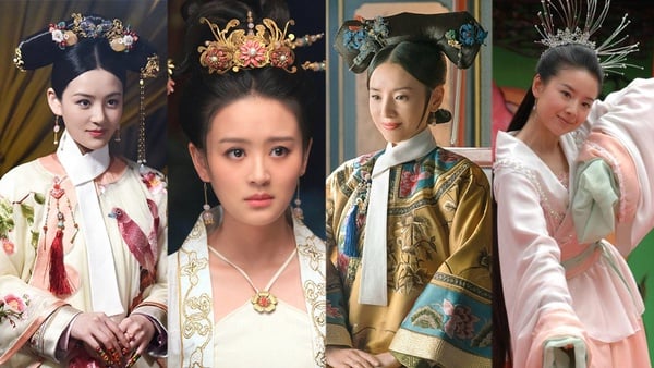 《如懿傳》10位后宮娘娘早期的古裝造型！周迅、張鈞甯好青澀，反派阿箬意外超美