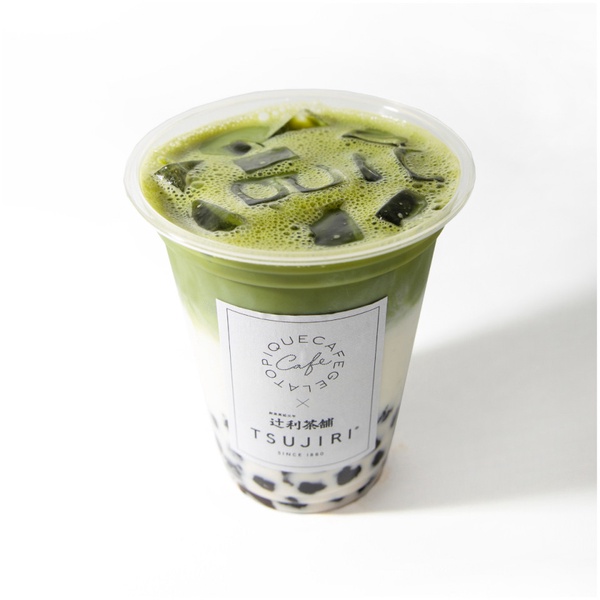 白玉糰子尬抹茶可麗餅～gelato pique cafe x TSUJIRI辻利茶舗聯名可麗餅來了