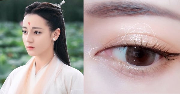 《枕上書》迪麗熱巴「微醺眼妝」教學！3步眼睛放大兩倍、不腫泡，眼神魅惑又溫柔～