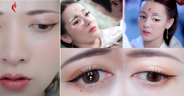 《枕上書》迪麗熱巴「微醺眼妝」教學！3步眼睛放大兩倍、不腫泡，眼神魅惑又溫柔～