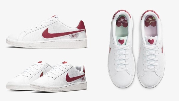Nike情人節「愛心鞋」特搜！可愛穿心logo、一腳粉紅一腳薄荷綠，不對稱設計超有型！