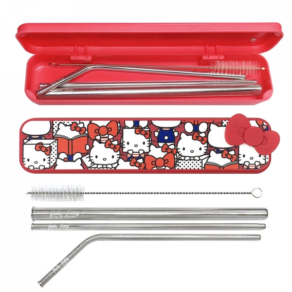 HELLO KITTY環保系列周邊第二彈！保冷袋、吸管套組、摺疊購物袋 ，四款圖樣都在7-11