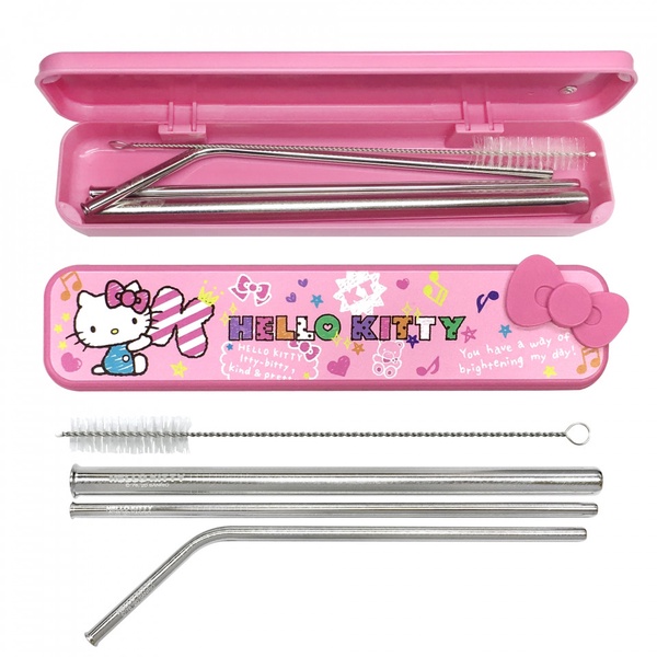 HELLO KITTY環保系列周邊第二彈！保冷袋、吸管套組、摺疊購物袋 ，四款圖樣都在7-11