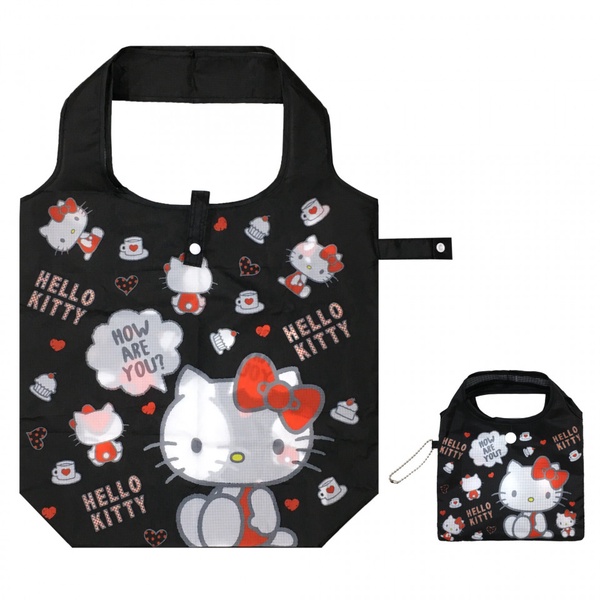 HELLO KITTY環保系列周邊第二彈！保冷袋、吸管套組、摺疊購物袋 ，四款圖樣都在7-11
