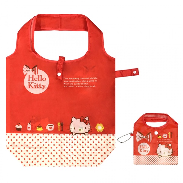 HELLO KITTY環保系列周邊第二彈！保冷袋、吸管套組、摺疊購物袋 ，四款圖樣都在7-11