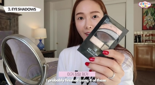 Jessica親授日常妝畫法！畫眉技巧連Krystal都想學，愛用品更都是開架！