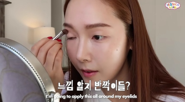 Jessica親授日常妝畫法！畫眉技巧連Krystal都想學，愛用品更都是開架！