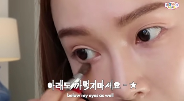 Jessica親授日常妝畫法！畫眉技巧連Krystal都想學，愛用品更都是開架！