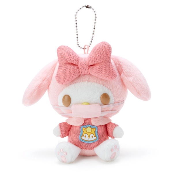 三麗鷗推出超萌「口罩系列吊飾」，超萌Hello Kitty、大耳狗、布丁狗陪妳戴口罩！