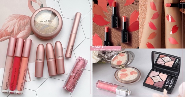 2020春季櫻花彩妝特搜！開架、專櫃絕美嫩櫻包裝，ETUDE HOUSE、倩碧櫻花美到捨不得用