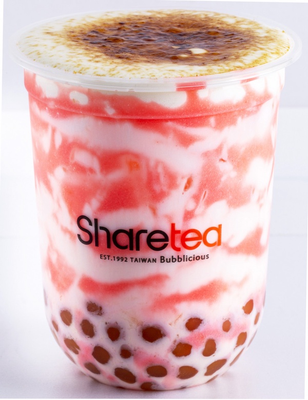 又香又濃的草莓厚鮮奶超推！Sharetea推三款草莓新飲品，酸甜滋味即日起開喝！
