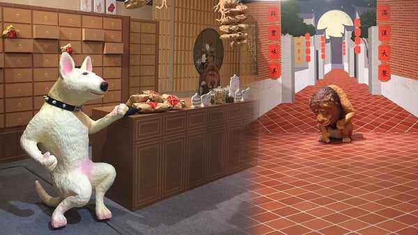 2.5尺高的抱抱長頸鹿！朝隈俊男Animal Life《穿越時代城》，限時1個月展出