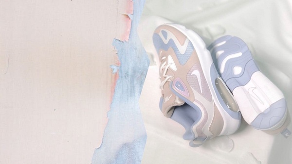 NIKE  AIR MAX200 氣墊鞋再推新色！夢幻「寧靜藍×雪紡藕粉」，狙擊妳的少女心！