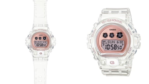 是仙女姊姊的手錶！G-SHOCK 推出全新「晶透系列」女錶，玫瑰金錶面+透明錶帶太夢幻！