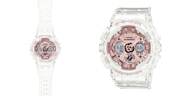 是仙女姊姊的手錶！G-SHOCK 推出全新「晶透系列」女錶，玫瑰金錶面+透明錶帶太夢幻！