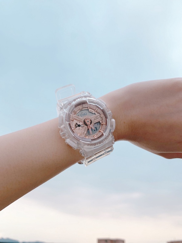 是仙女姊姊的手錶！G-SHOCK 推出全新「晶透系列」女錶，玫瑰金錶面+透明錶帶太夢幻！