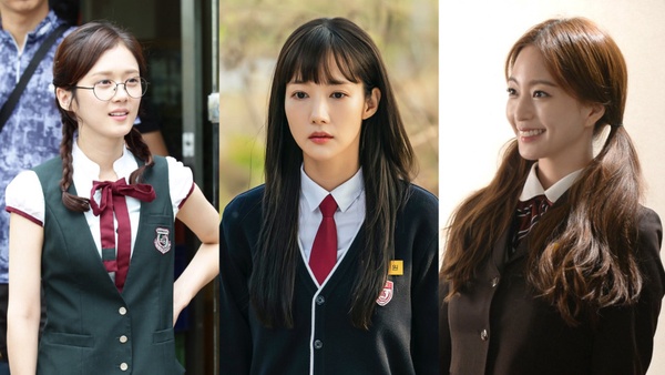 《天氣好的話,我會去找你》朴敏英剪妹頭穿制服!7凍齡女星演學生,劉寅娜滿滿少女感