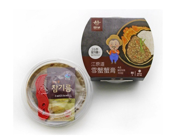 韓國蟹膏根本是白飯小偷！全家便利商店推道地韓味「江原道雪蟹蟹膏」、「起司熱狗」