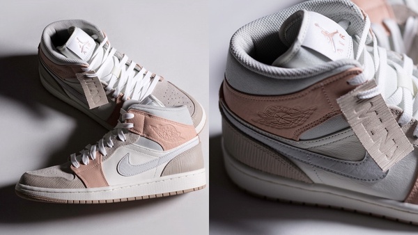 NIKE AIR JORDAN新色「米蘭印象」！教堂、修道院、石柱建材為發想，夕陽粉彩太浪漫！