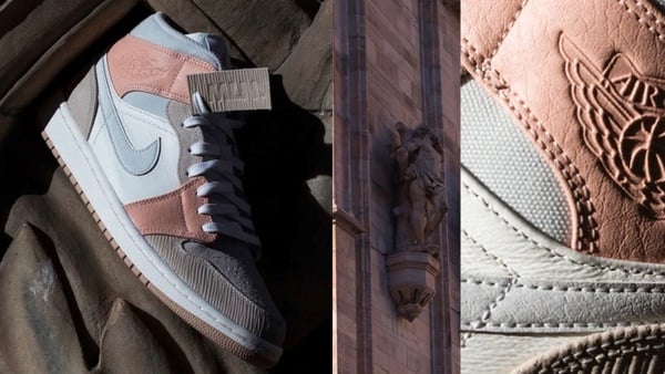 NIKE AIR JORDAN新色「米蘭印象」！教堂、修道院、石柱建材為發想，夕陽粉彩太浪漫！