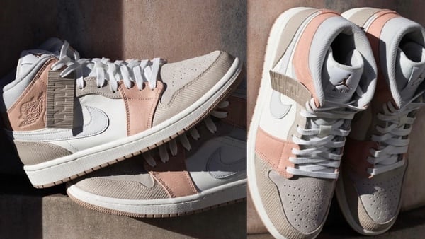NIKE AIR JORDAN新色「米蘭印象」！教堂、修道院、石柱建材為發想，夕陽粉彩太浪漫！