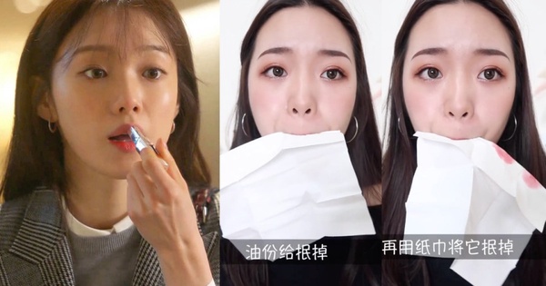 戴口罩也不怕！化妝師3招讓唇妝不沾染，喝水飯後、口罩狂摩擦都不掉漆！